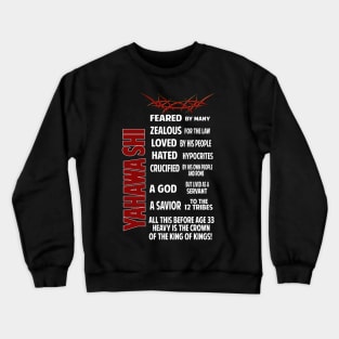 Yahawashi was Feared and Loved Tee| Sons of Thunder Crewneck Sweatshirt